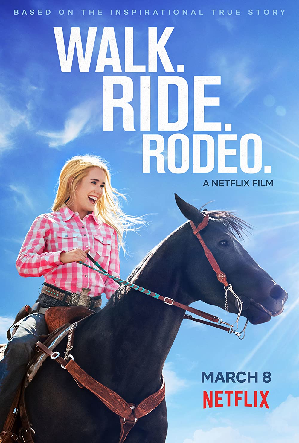 Walk. Ride. Rodeo. Girl on a horse