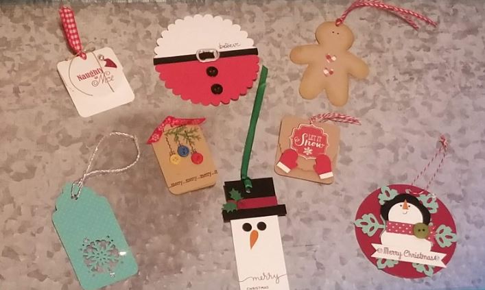 Photo of handmade gift tags