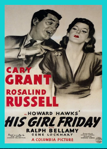 Phot od His Girl Friday movie poster